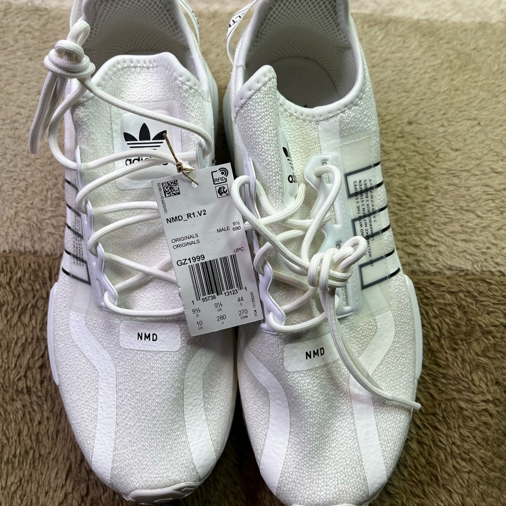 Adidas Nmd_r1.V2 White/Black Size 10 - image 1